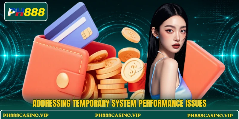 Addressing temporary system performance issues Addressing temporary system performance issues
