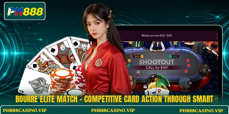 Bourré Elite Match - Competitive Card Action Through Smart
