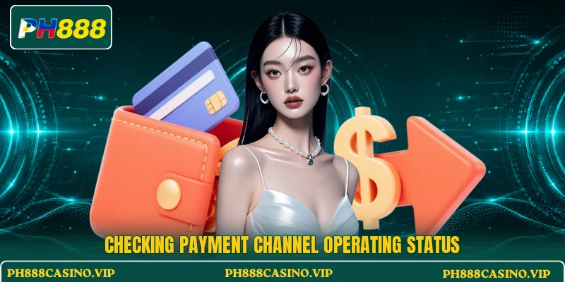 Checking payment channel operating status Checking payment channel operating status