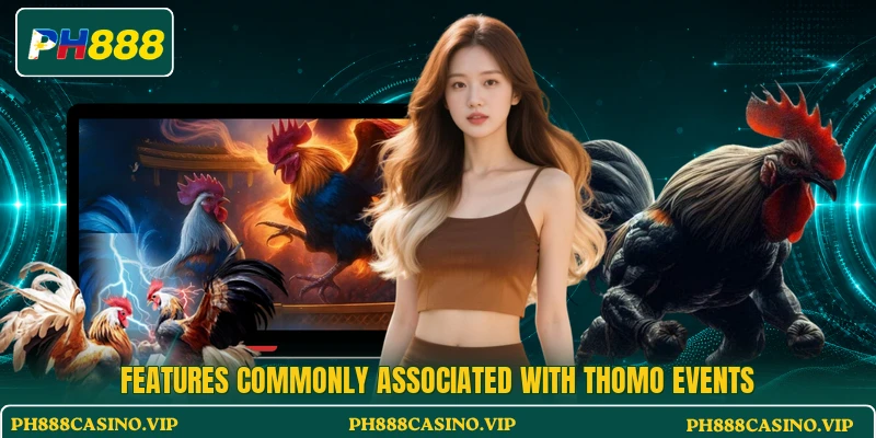 Features commonly associated with Thomo events