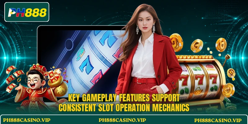 Key gameplay features support consistent slot operation mechanics
