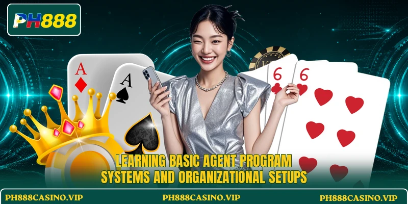 Learning basic agent program systems and organizational setups Learning basic agent program systems and organizational setups