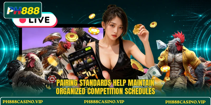 Pairing standards help maintain organized competition schedules Pairing standards help maintain organized competition schedules