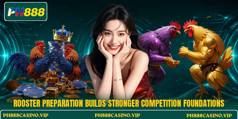 Rooster preparation builds stronger competition foundations