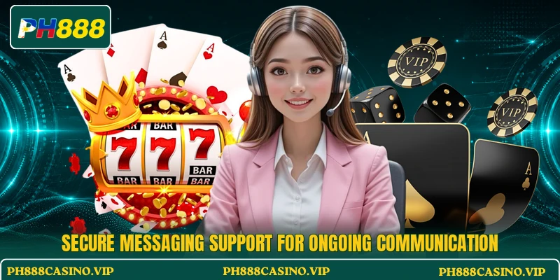 Secure messaging support for ongoing communication