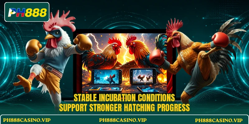 Stable incubation conditions support stronger hatching progress
