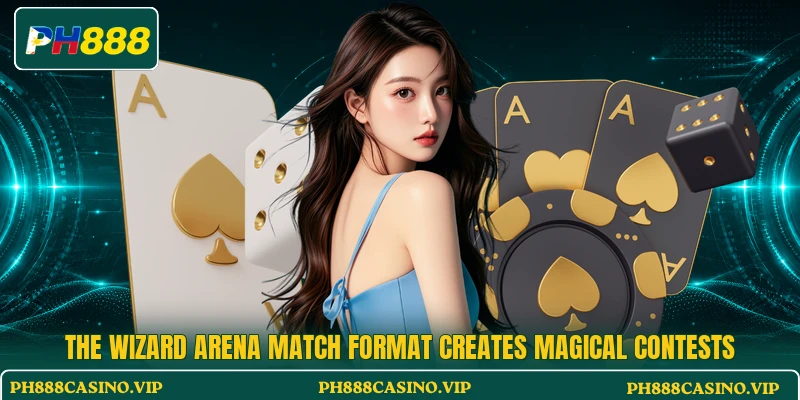The Wizard Arena Match format creates magical contests